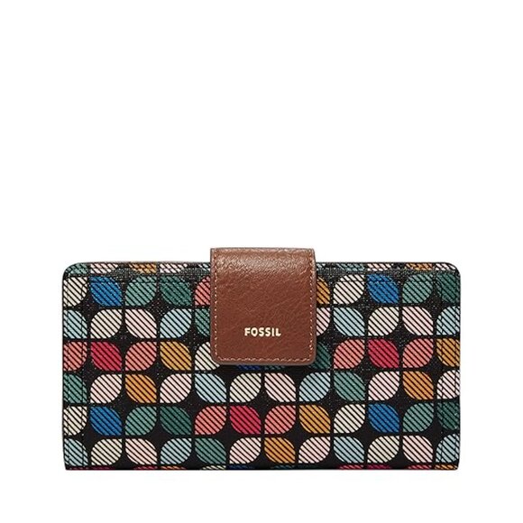 Fossil Logan Multi-Colour Women's Wallet - Picture 2 of 12